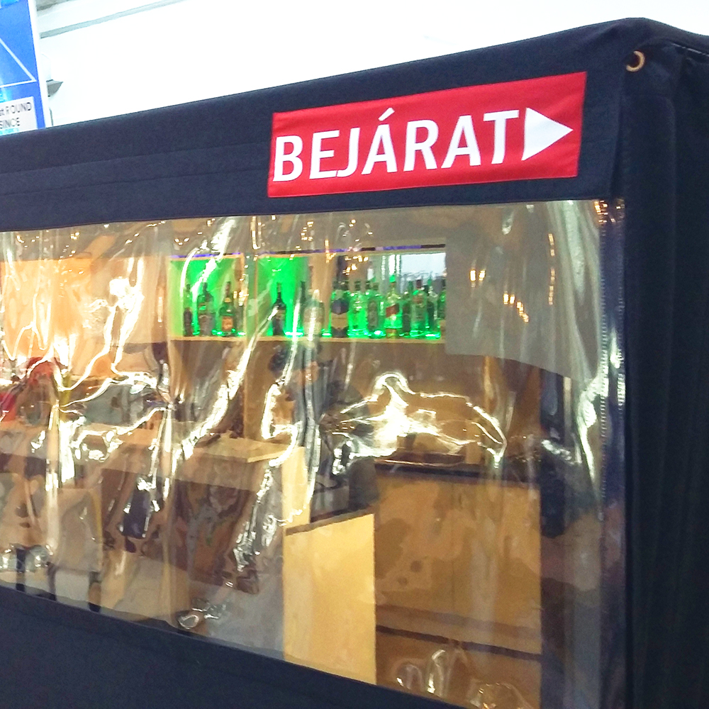 Hőszigetelés függönnyel és ponyvával