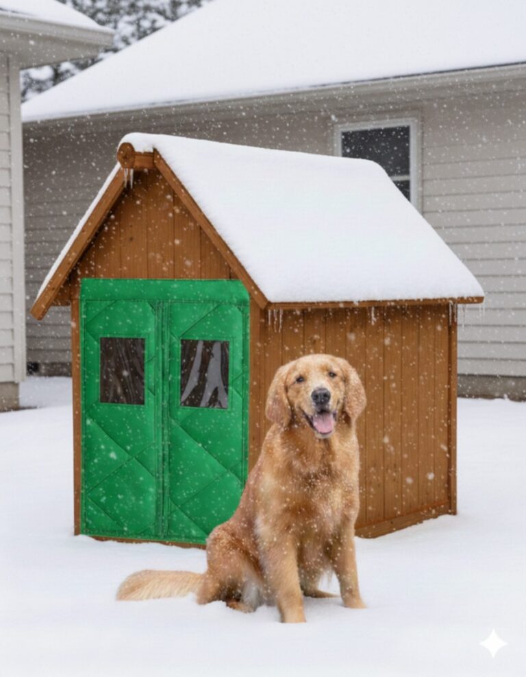 Kutya hideg tél lesz! Tartsd bent a meleget, zárd ki a fagyokat! Hideg kizáró függöny, amiért az állatok is hálásak