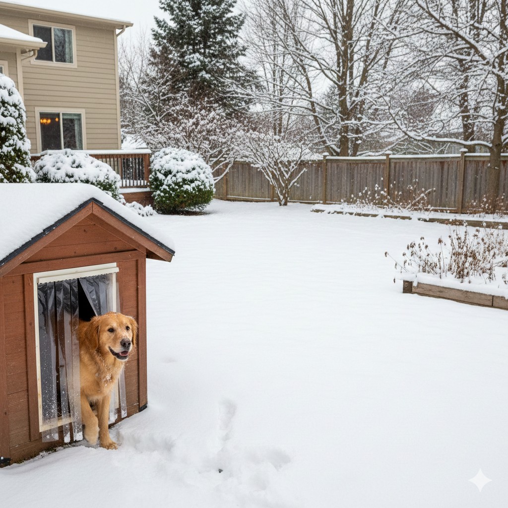 Kutya hideg tél lesz! Tartsd bent a meleget, zárd ki a fagyokat! Hideg kizáró függöny, amiért az állatok is hálásak