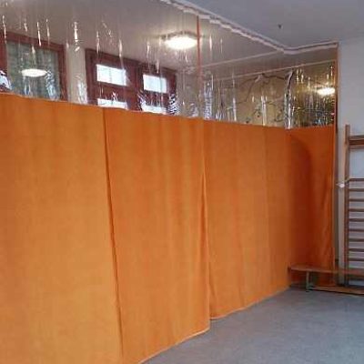 Csicsergő óvoda térelválasztó függöny